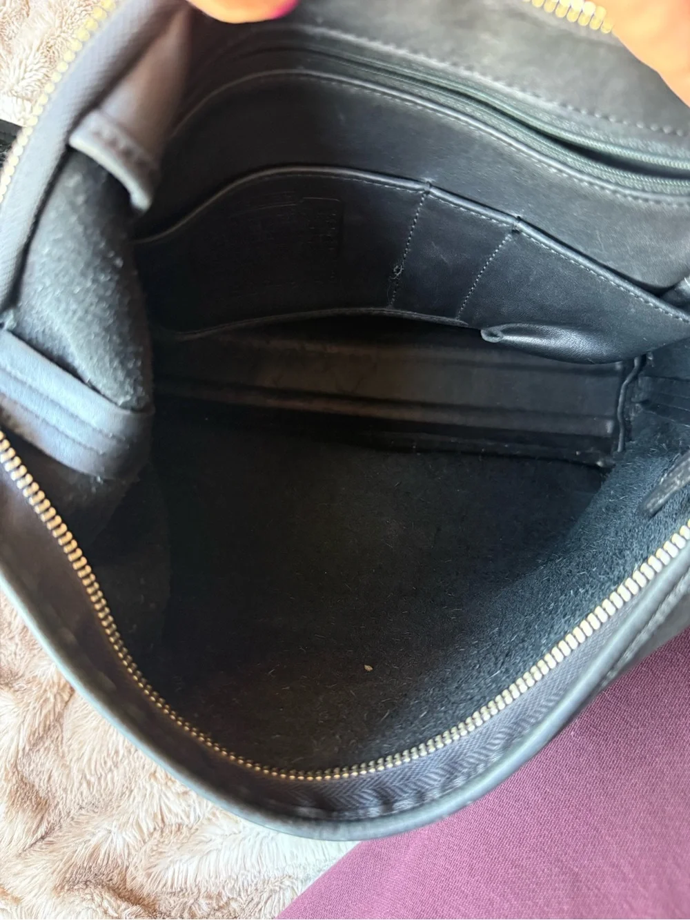 Coach Black Leather Shoulder Bag - Picture 11 of 14